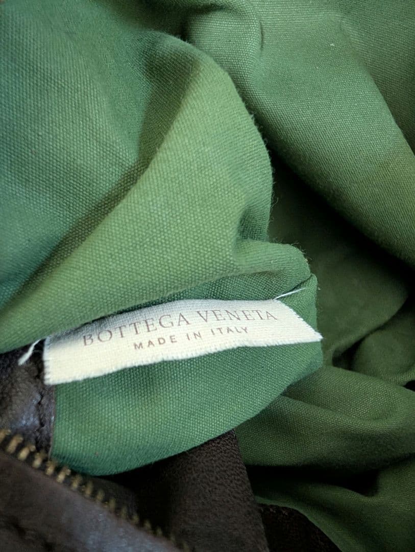 【美品】ボッテガヴェネッタ イントレチャート トートバッグ 濃茶 大容量 本革