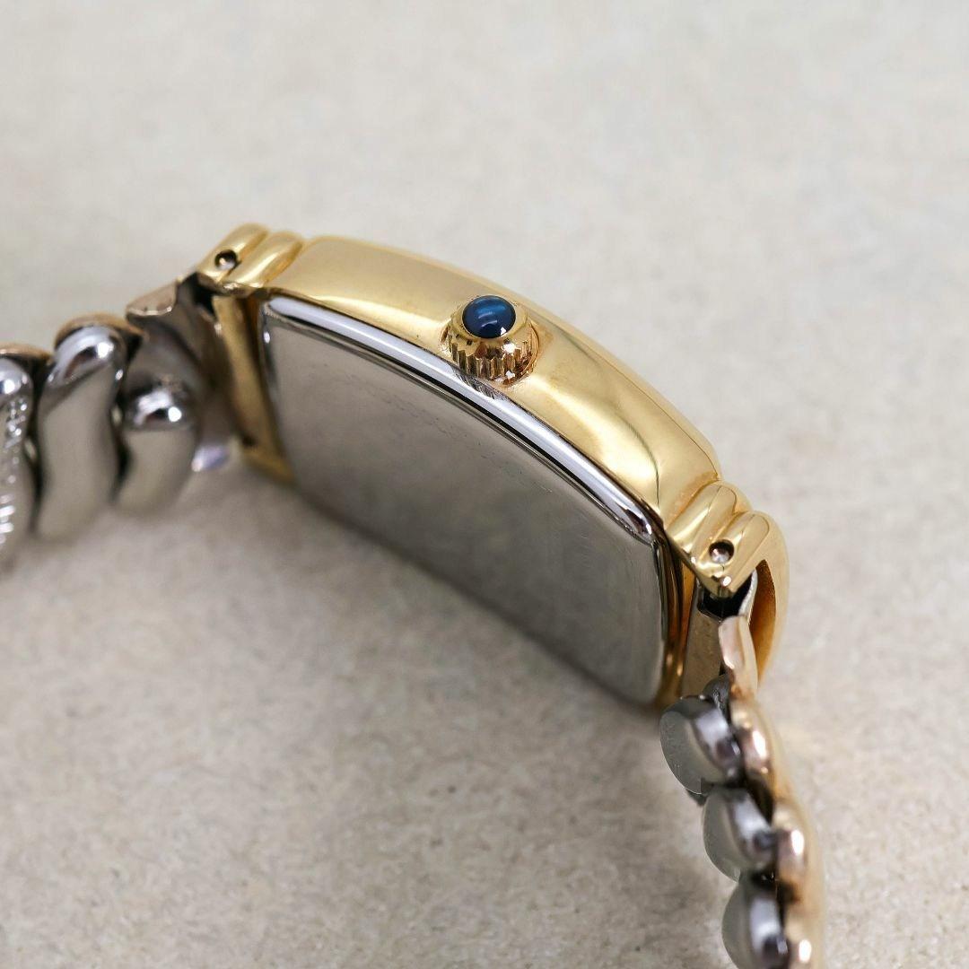 稼働 HAMILTON 腕時計 トノー スモセコ 蛇腹 外箱付 QZ 1902