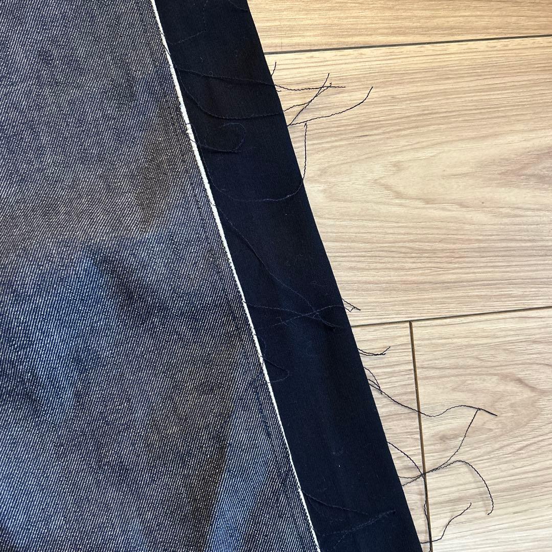 ルシェルブルー　　デニムパンツ　Two Tone Raw Denim Pants