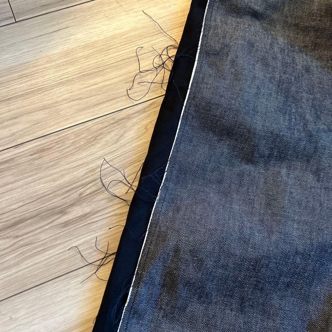 ルシェルブルー　　デニムパンツ　Two Tone Raw Denim Pants