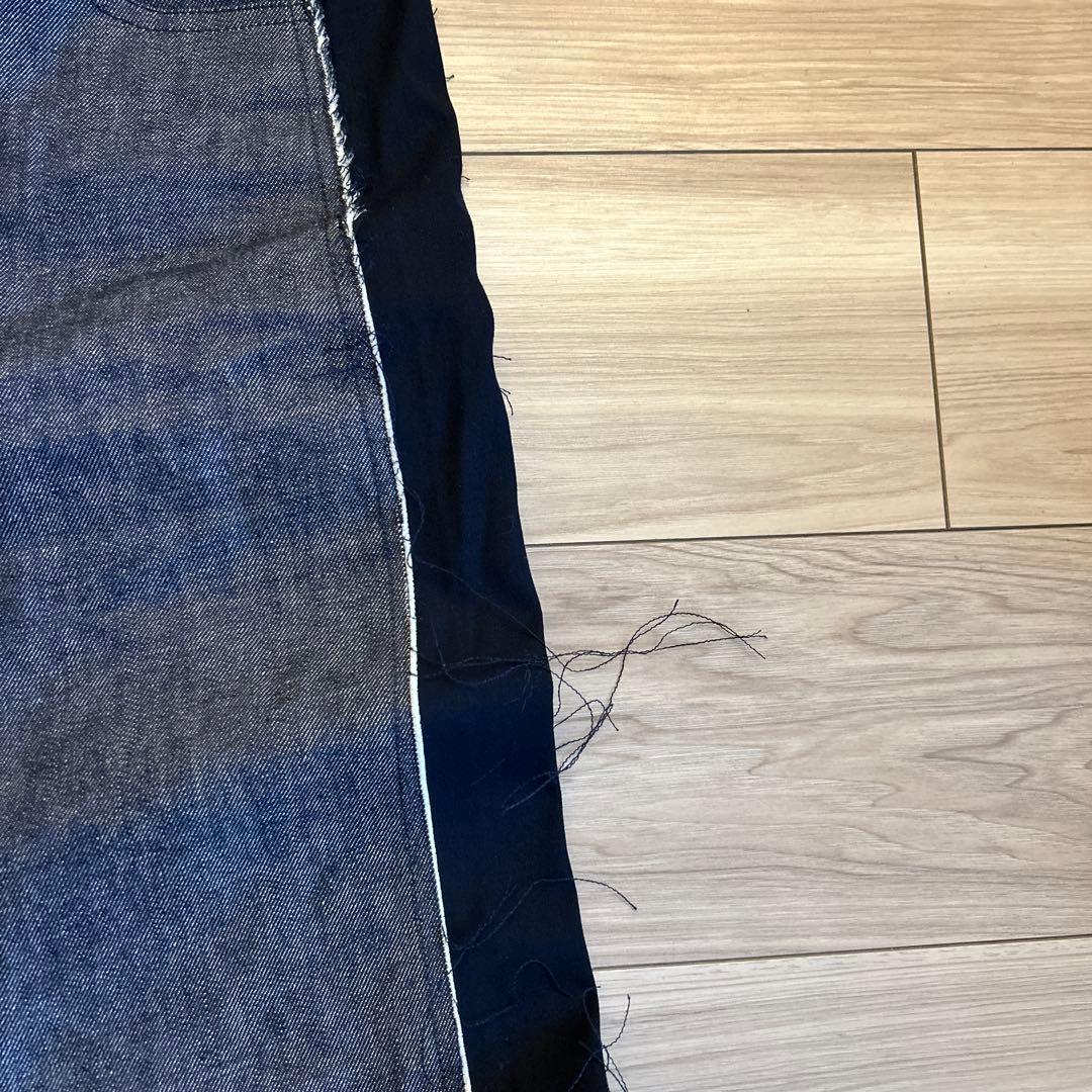 ルシェルブルー　　デニムパンツ　Two Tone Raw Denim Pants