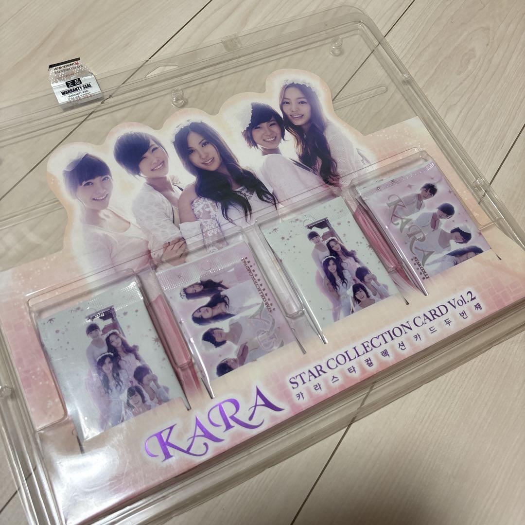KARA STAR COLLECTION CARD Vol.2（未開封）