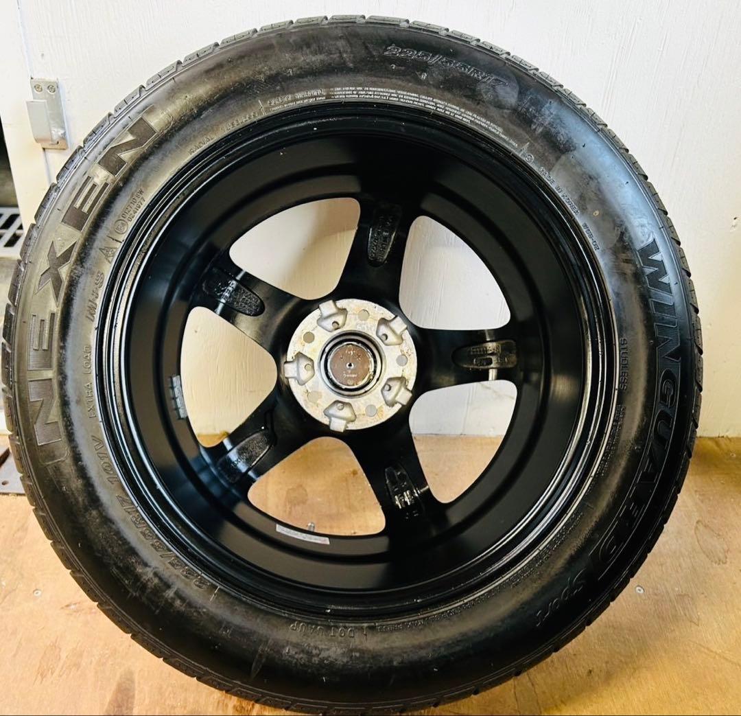 225/55R17インチ⭕️ スタッドレスタイヤ ホイール付き４本セット