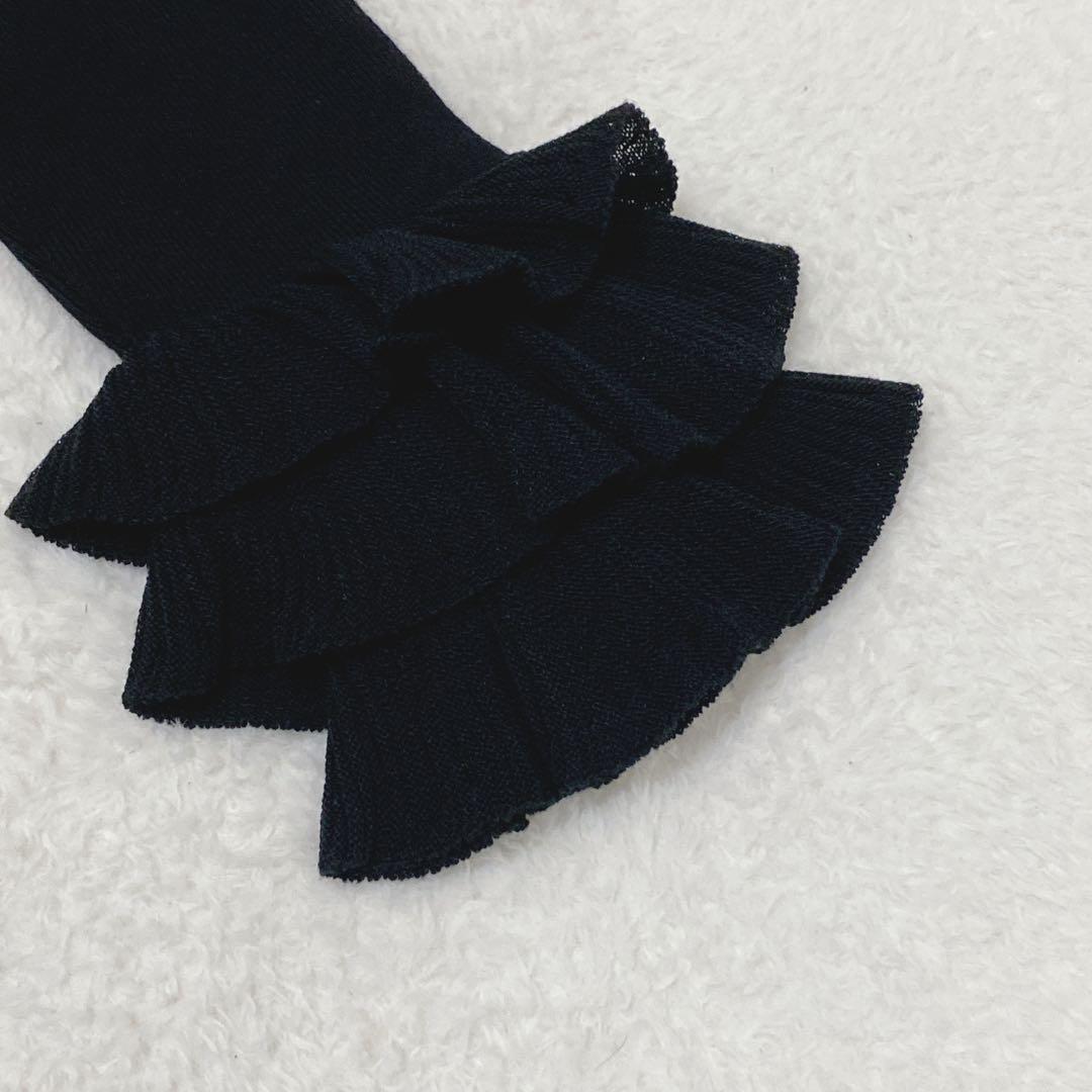 新品LOULOU WILLOUGHBY フリル袖 ブラックニット　トップス