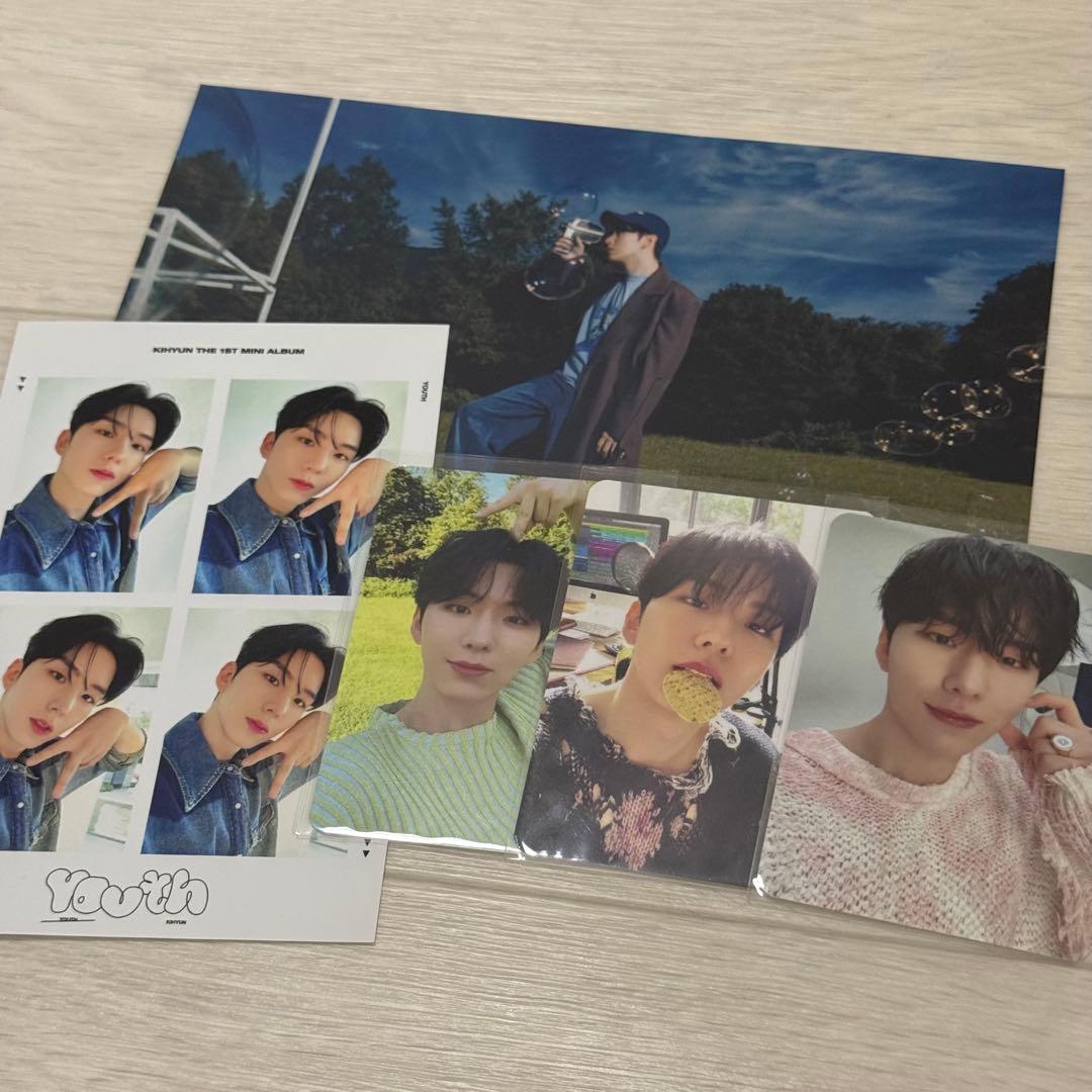 monsta x キヒョン サノク トレカ 匿名配送