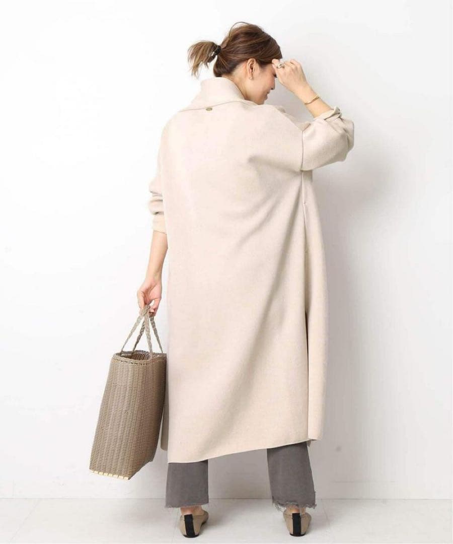 【美品✨】ドゥーズィエムクラス　Twins cotton ロングガウン