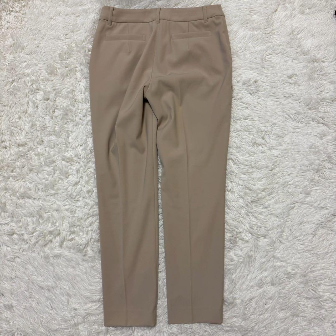 美品✨ナチュラルビューティーベーシック パンツスーツ ノーカラー ウォッシャブル