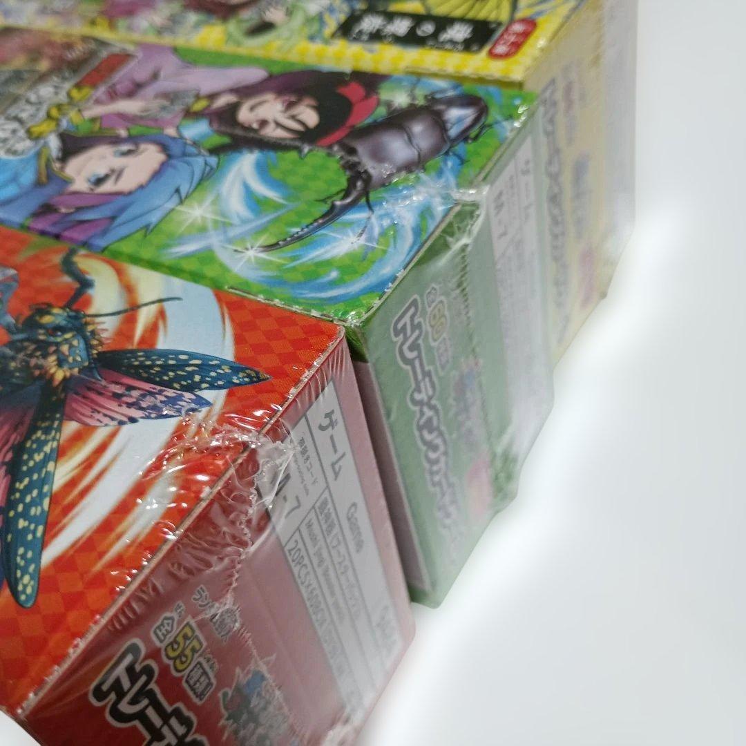 蟲神器 虫神器 2弾 3弾 6弾 未開封BOX シュリンク付き 3箱セット