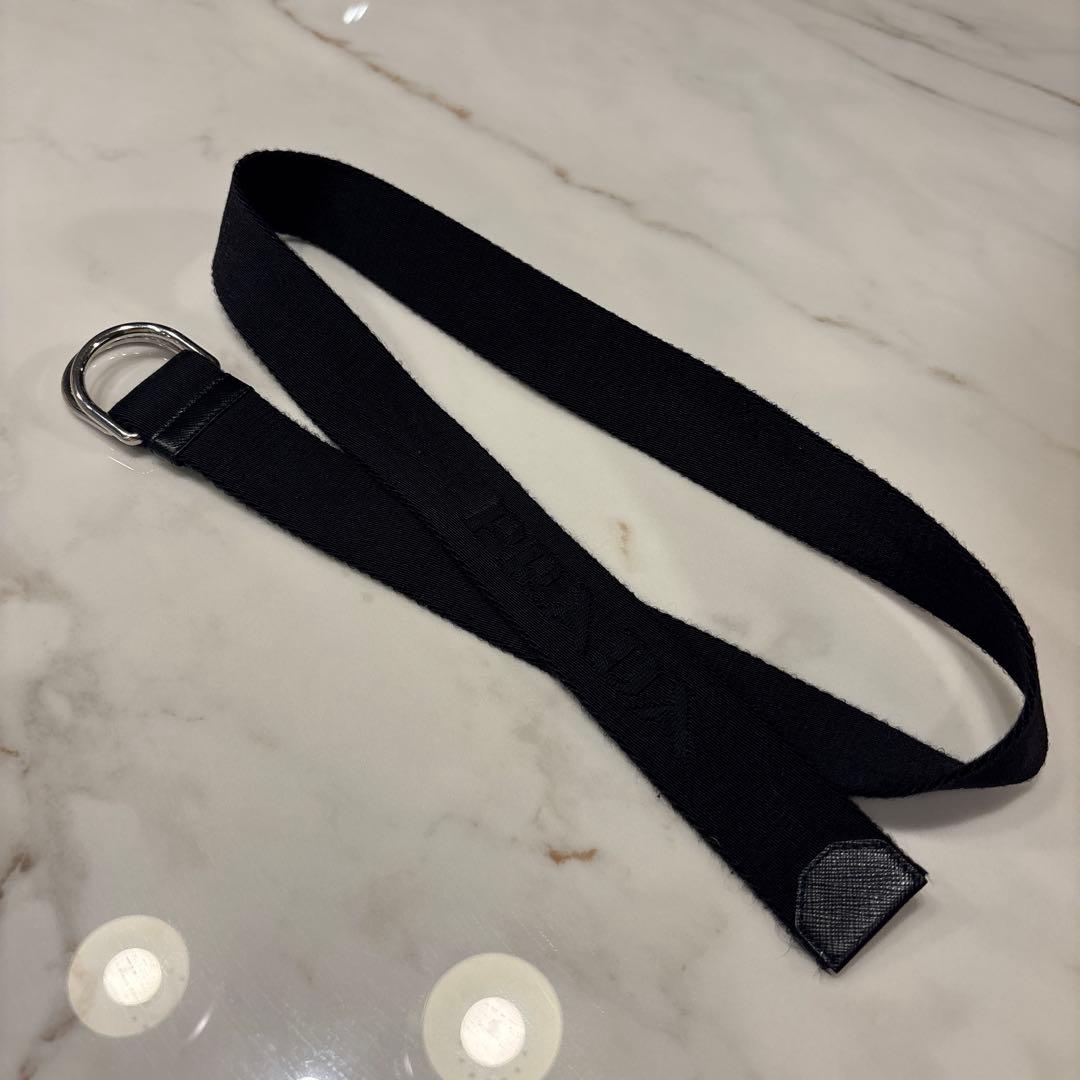 PRADAリングベルトダークネービー