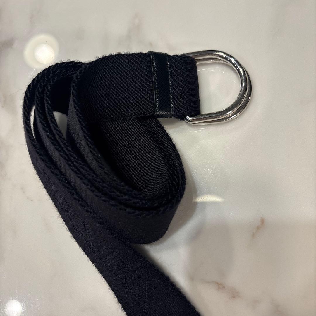 PRADAリングベルトダークネービー