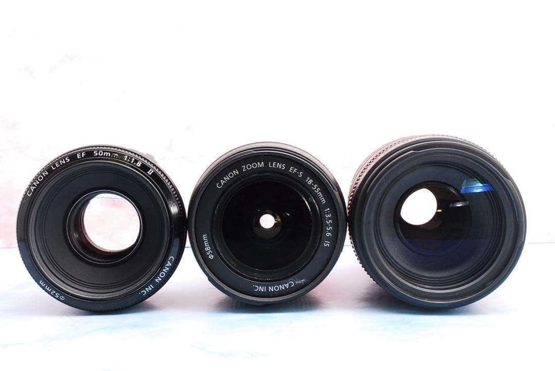 Canon Kiss X10★豪華トリプルレンズ★一眼レフカメラ★スマホ転送