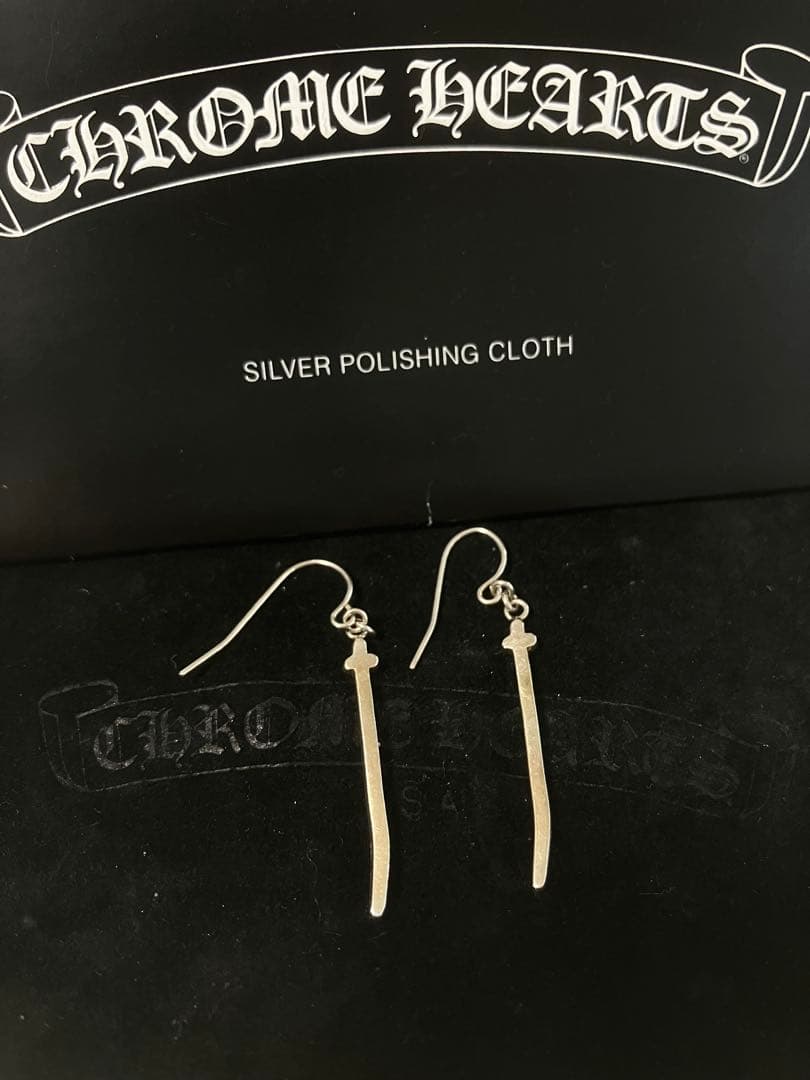 Chrome Hearts RSクロス　ピアス　美品
