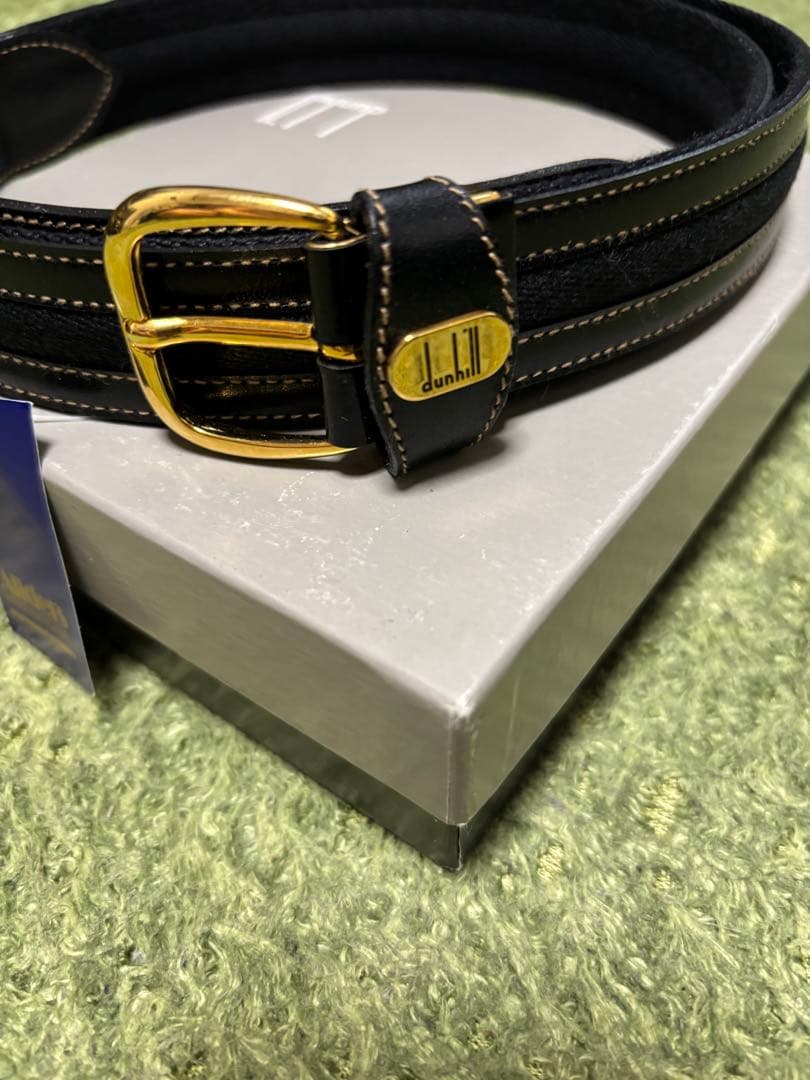 dunhill 金色バックル