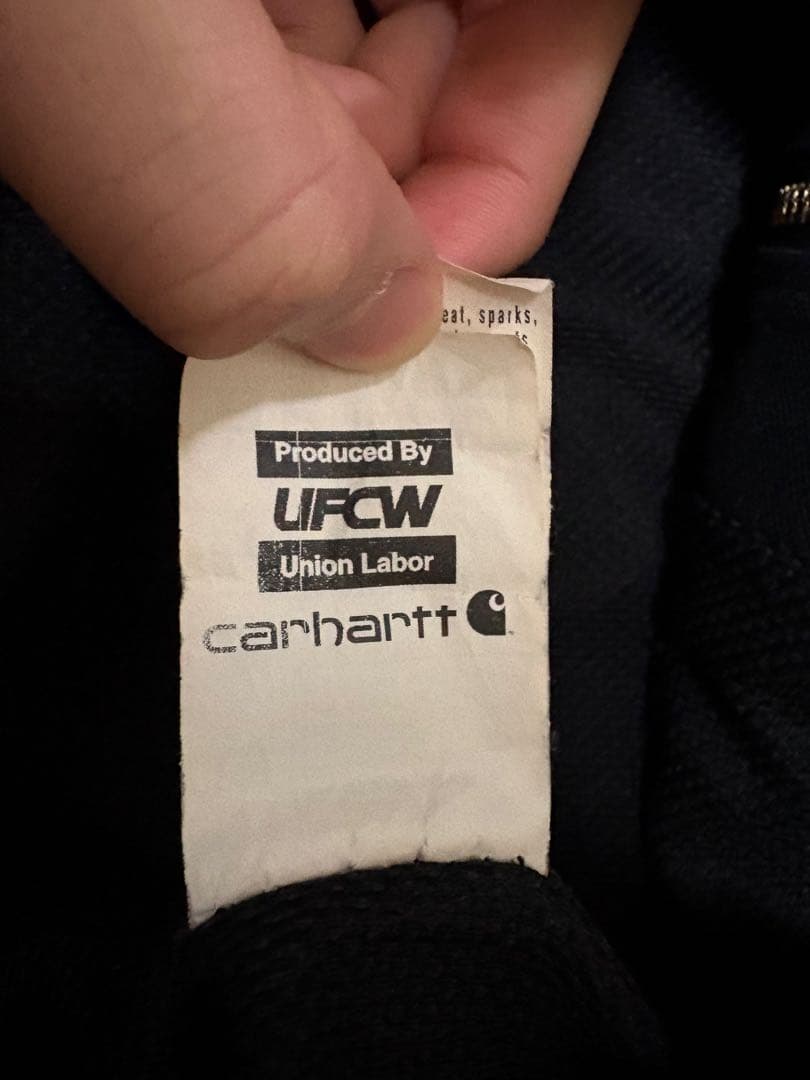 Carhartt アクティブジャケット　黒　USA製