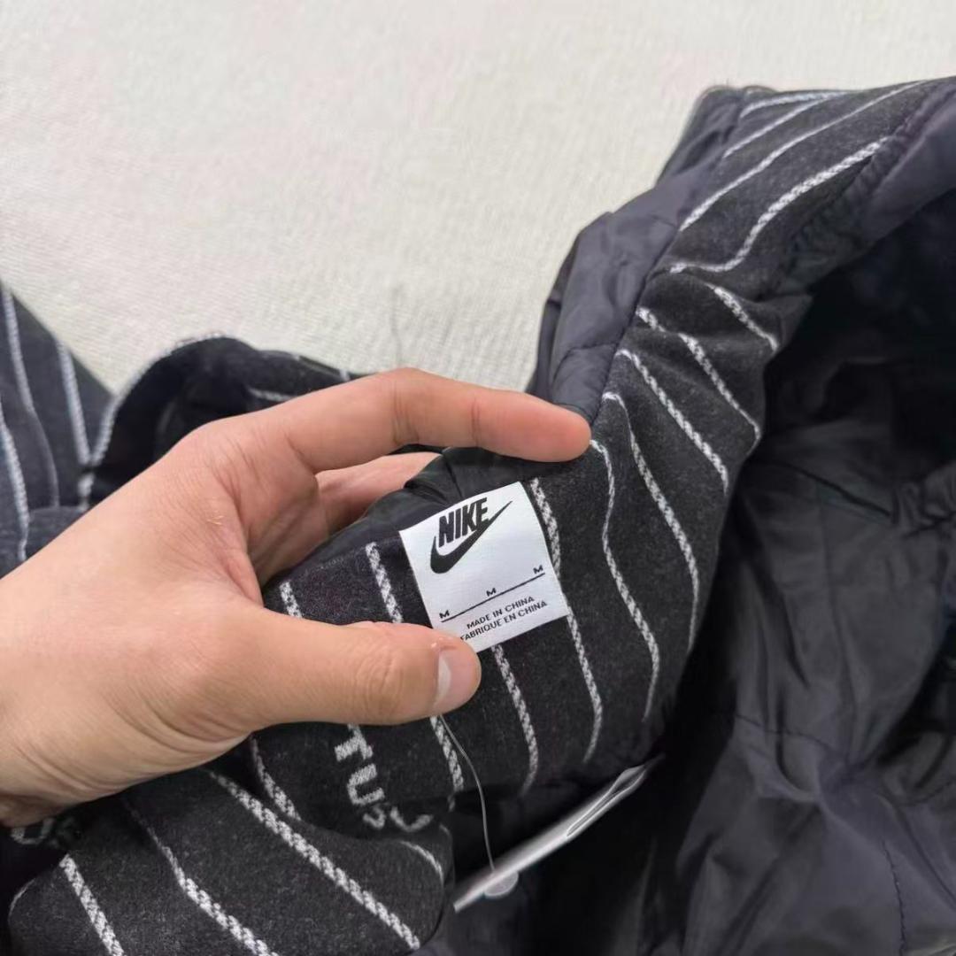 Nike Stussy ストライプジャケット M