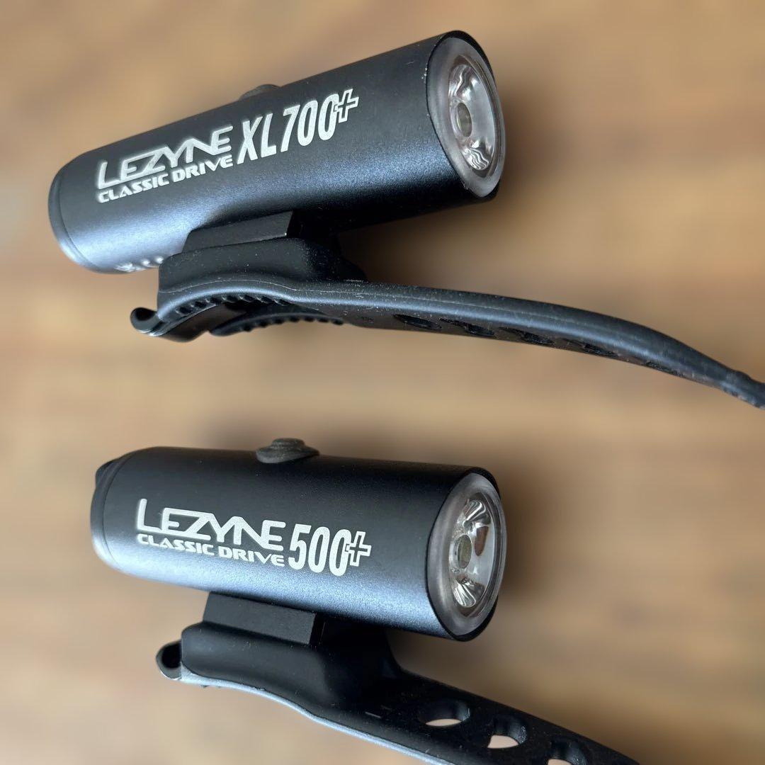 LEZYNE Classic Drive XL700+ 500+ ライトセット