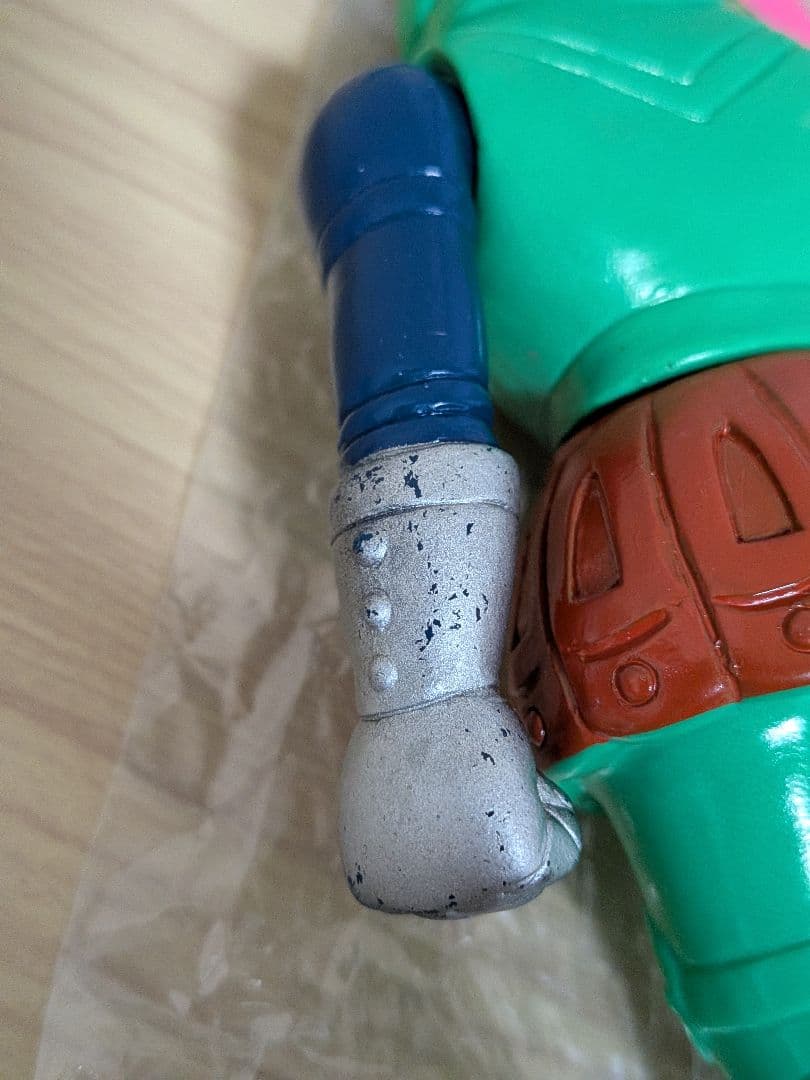 ト*ン様 よい子のおもちゃ　透明怪獣シリーズ　暗黒大将軍　ソフビ　　無版権　パチ