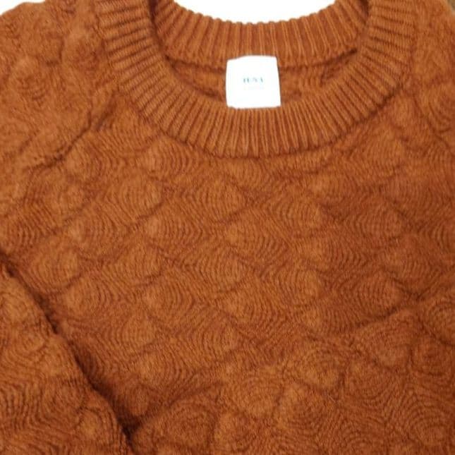 イエナ IENA　セーター ニット ウール カシミヤ 新品 未使用タグ付き 茶系