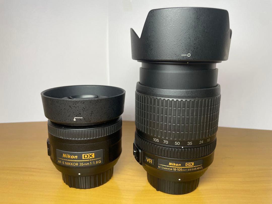 【美品】Nikon D7500 デジタル一眼レフ レンズ2本セット　保証付