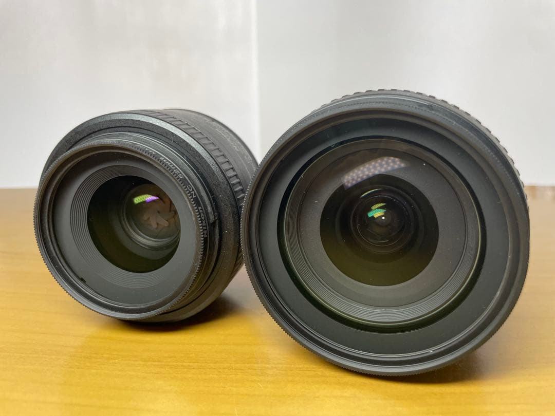 【美品】Nikon D7500 デジタル一眼レフ レンズ2本セット　保証付