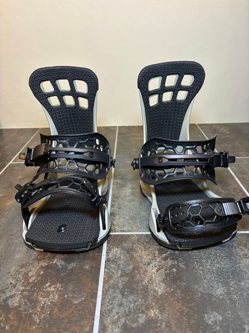 UNION スノーボード ビンディング グレー/ブラック