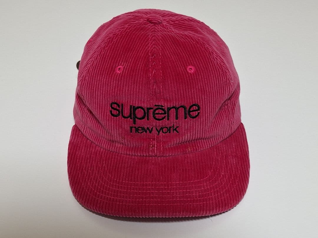 【レア】Supreme　Corduroy　Classic Logo　\"Pink\"