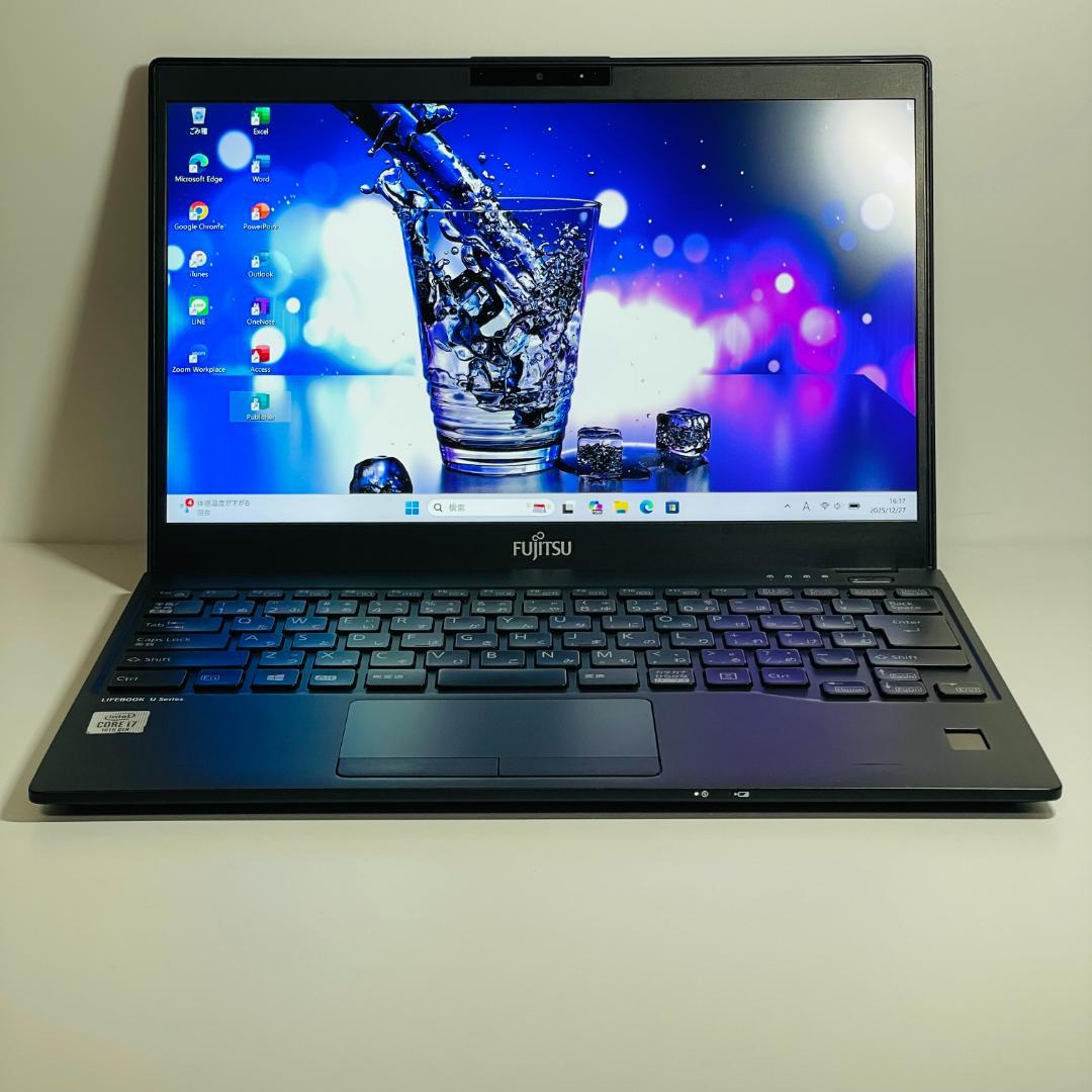 第10世代i7 LIFEBOOK U9310 バッテリー ◎ ノートPC 薄型