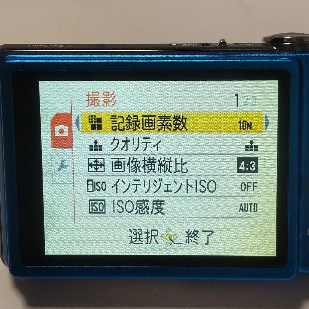動作確認済み パナソニック LUMIX DMC-FS7 オールドコンデジ