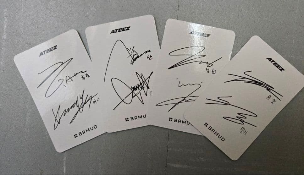 ATEEZ X BRMUD ビーアールマッド コラボ トレカ X50