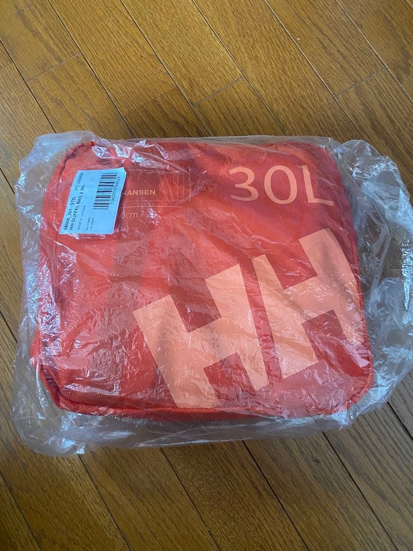 HH ヘリーハンセン30L 折りたたみダフッフルバッグ オレンジ