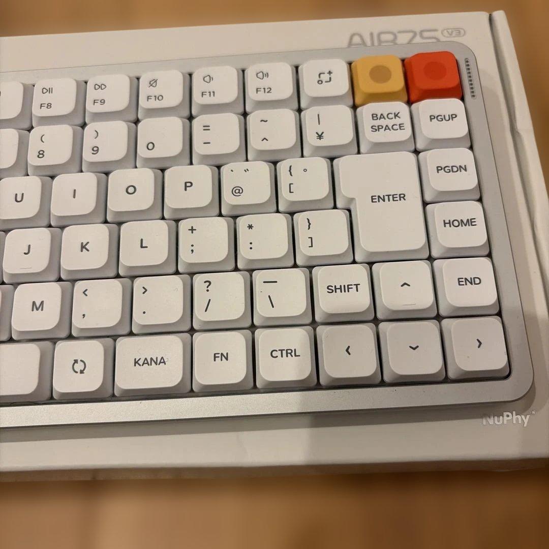 NuPhy Air75 V3 NovaWhite Rednano JIS 赤軸