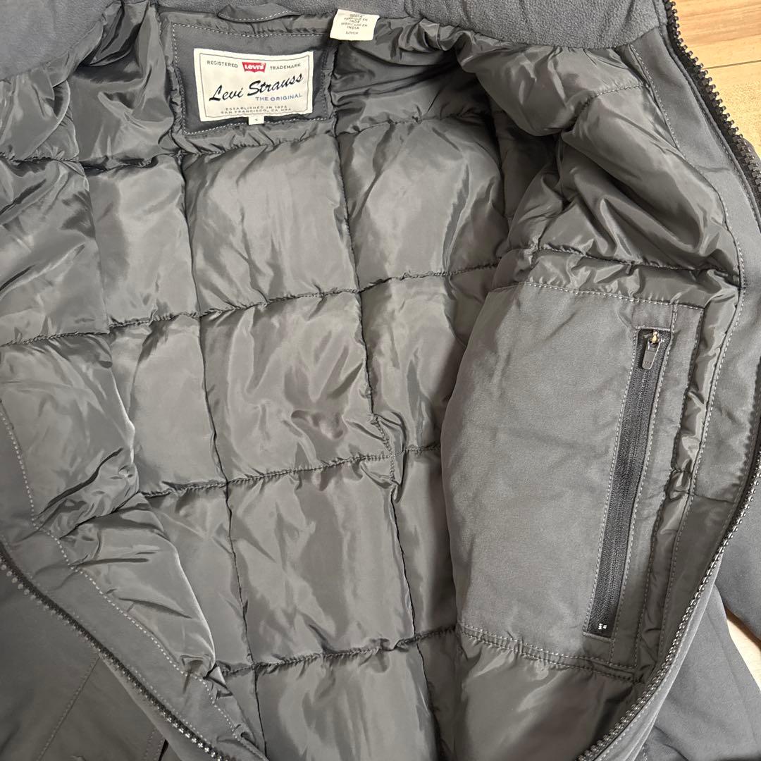 ショートパファージャケット ブラック