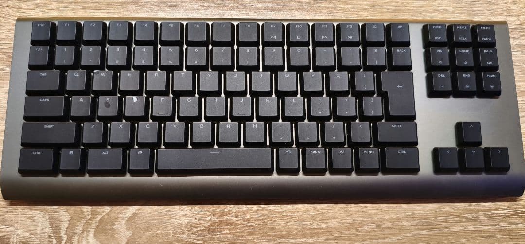 ZENAIM KEYBOARD KB006-DGBK ラピトリ機能あり 中古