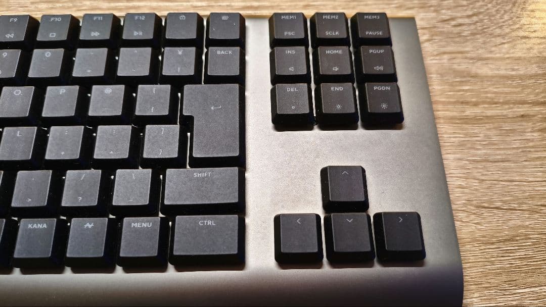 ZENAIM KEYBOARD KB006-DGBK ラピトリ機能あり 中古