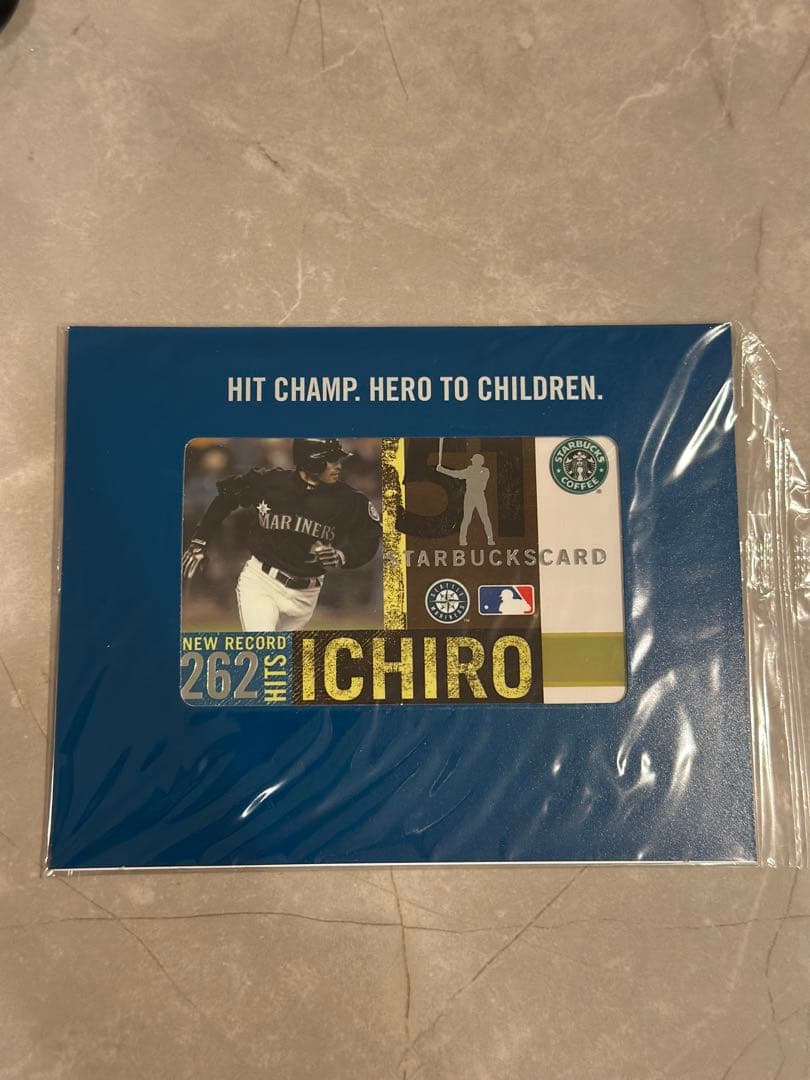 (今週値下げ)【11枚セット(バラ売り可能】スタバ　イチロー262安打記念カード