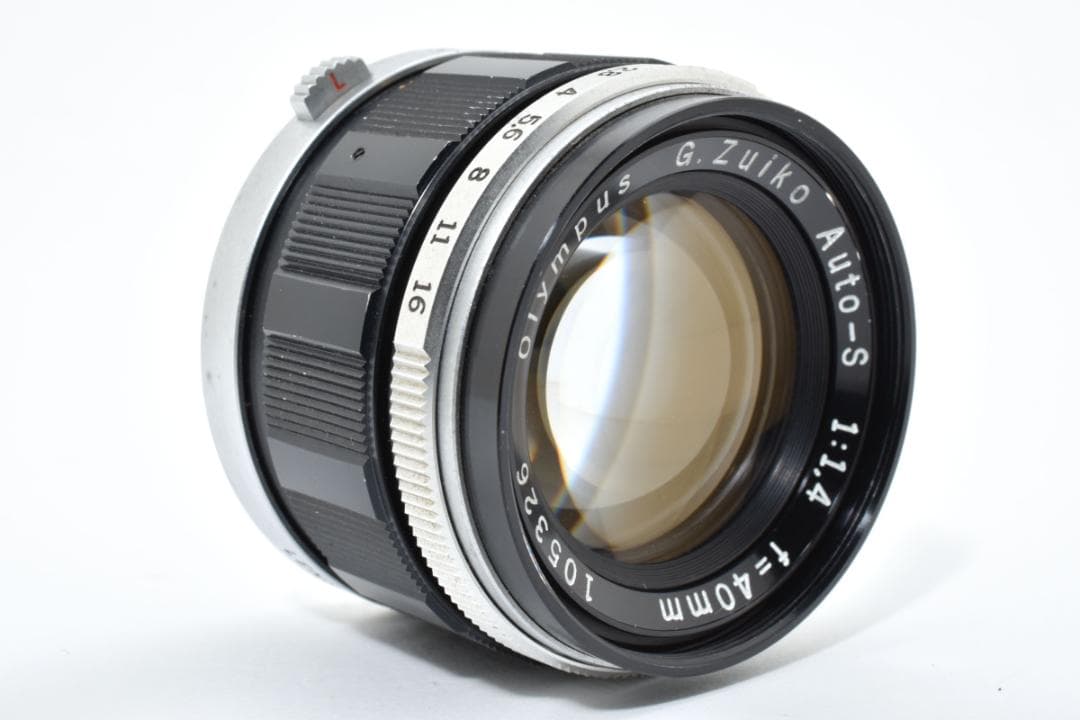 OLYMPUS G.ZUIKO AUTO-S 40mm F1.4 カメラ レンズ