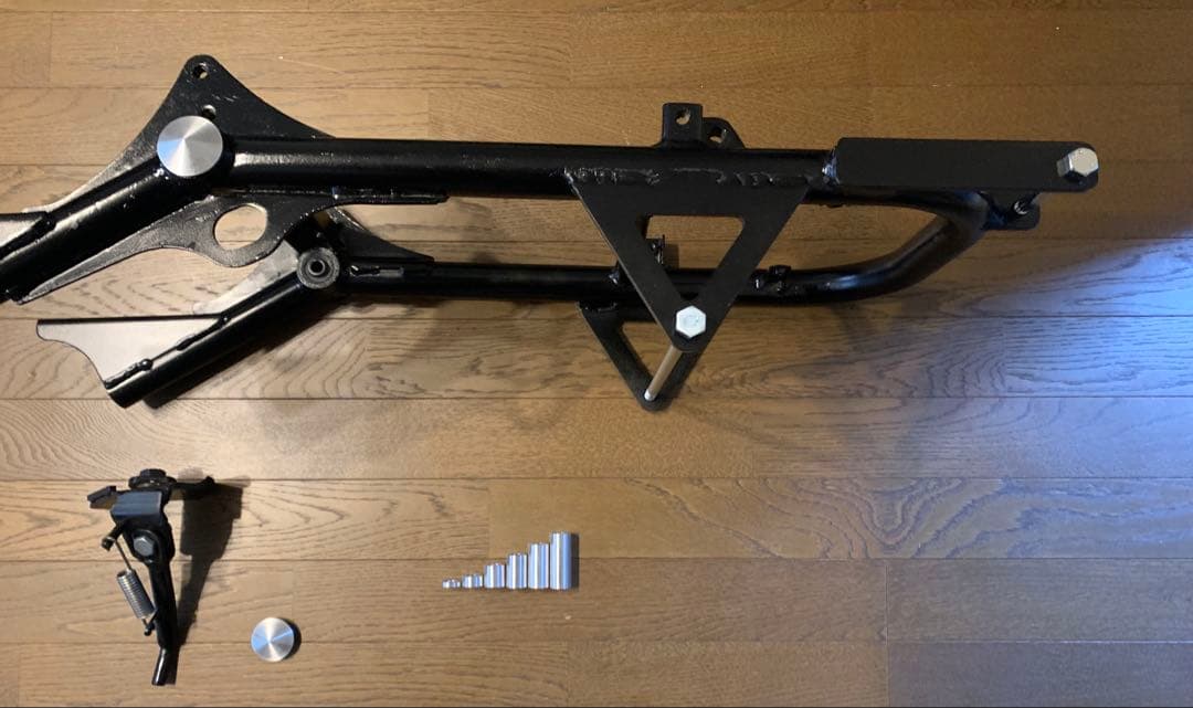 ズーマー　直吊りフレーム　300mm パーツ多数セット　ロンホイ　太足