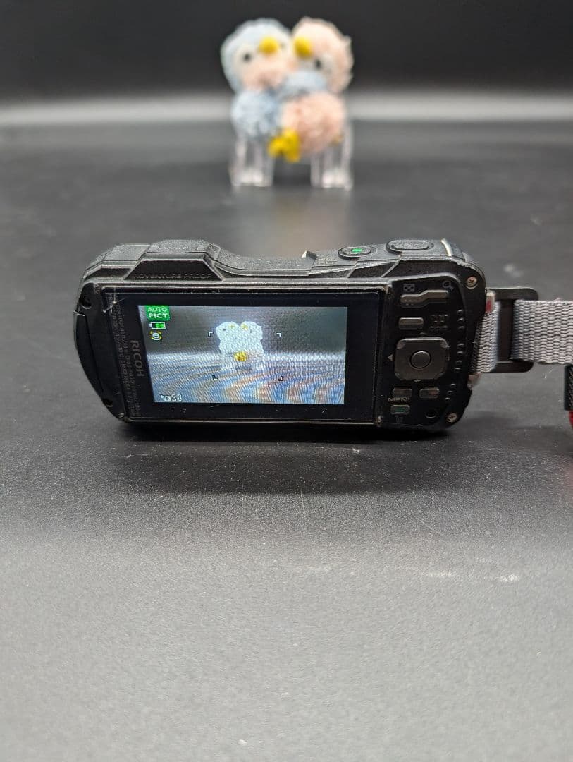 【撮影OK】RICOH 防水デジタルカメラ WG-40W 現状品