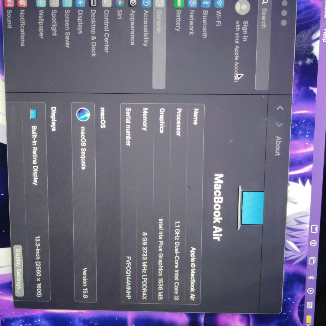 MacBook Air シルバー 日本語キーボード