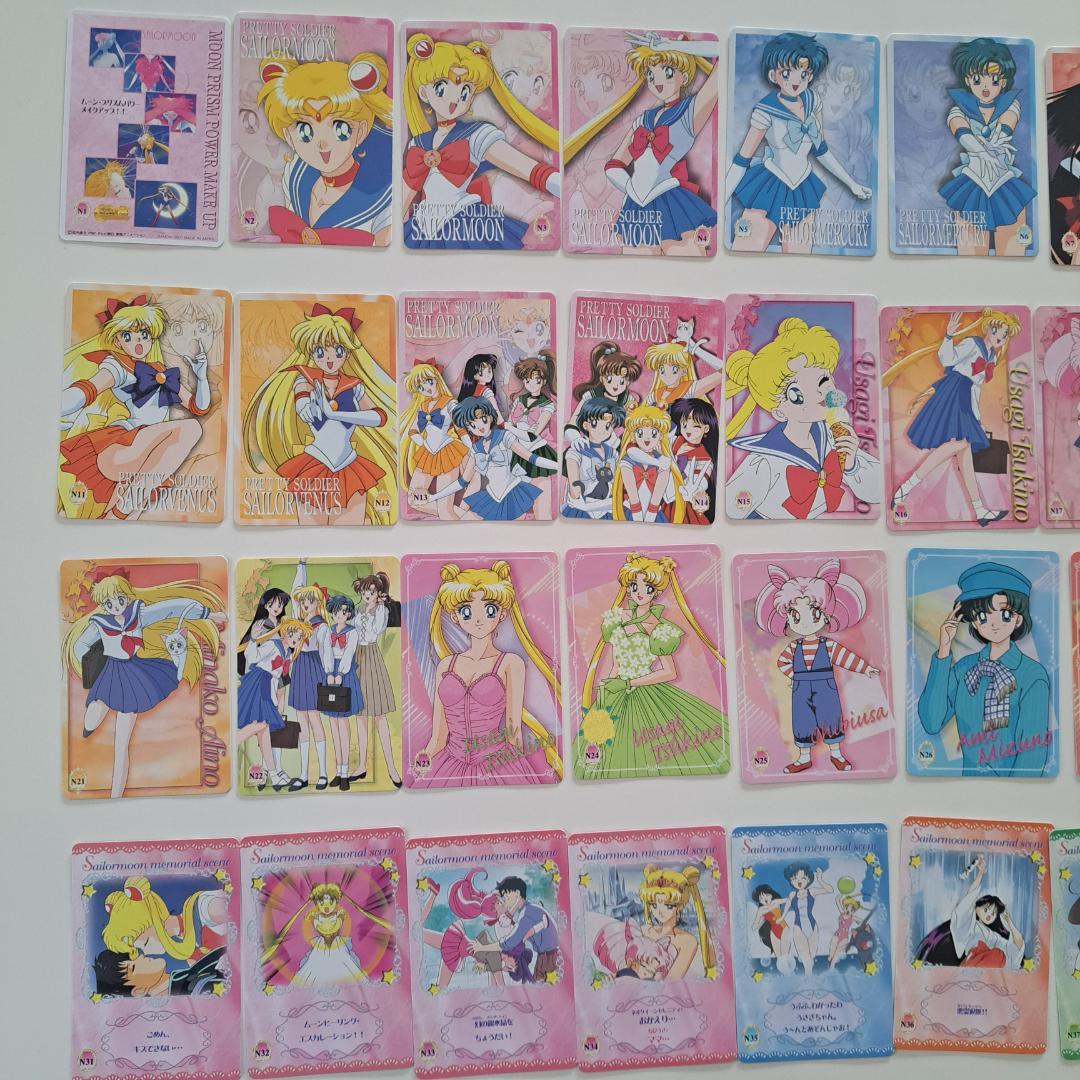 【希少品】美少女戦士セーラームーン カードダス Part2 全40種コンプリート