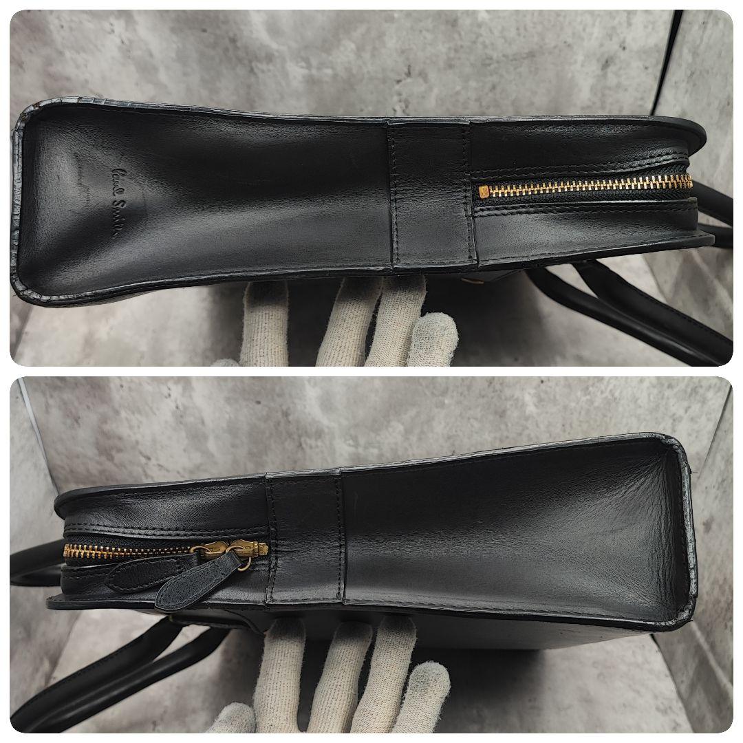 美品✨Paul Smith ブリーフケース トートバッグ 牛革 ブラック
