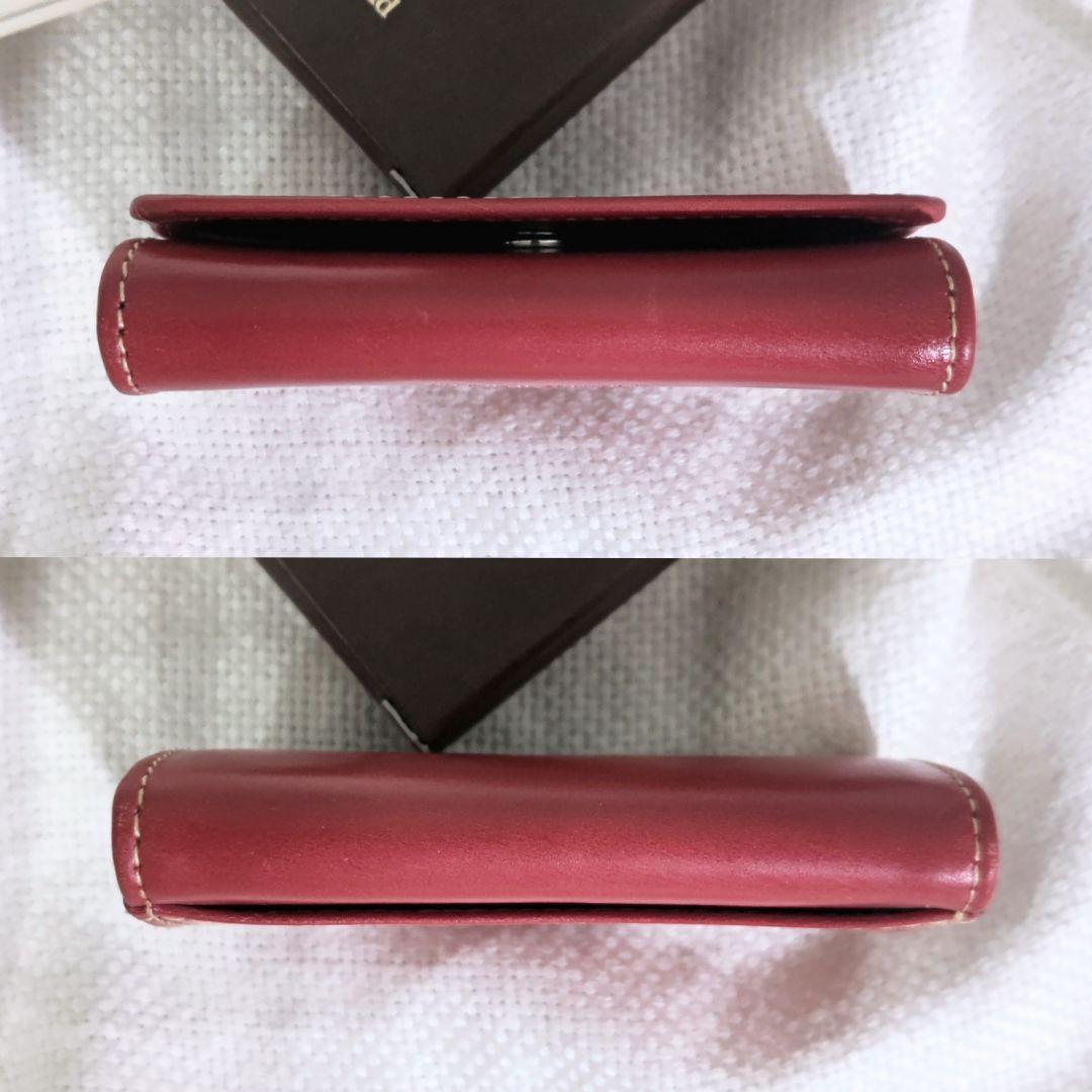 ホワイトハウスコックスS9084ブライドルレザーケースウォレット茶レッド