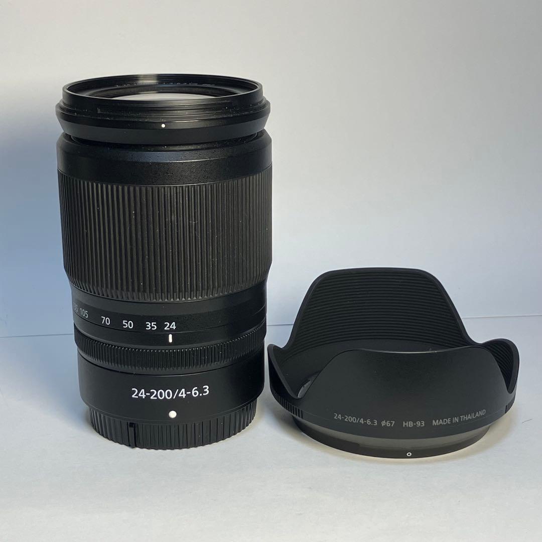 超お便利ズームレンズ　NikkorZ24-200/4-6.3￼フルサイズ対応