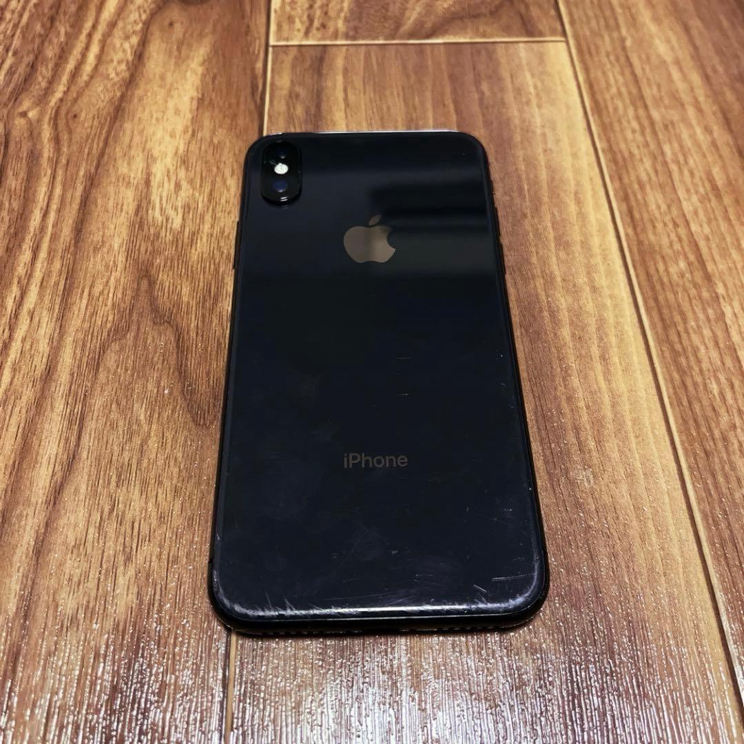 Apple iPhoneX 256GB スペースグレイ simフリー