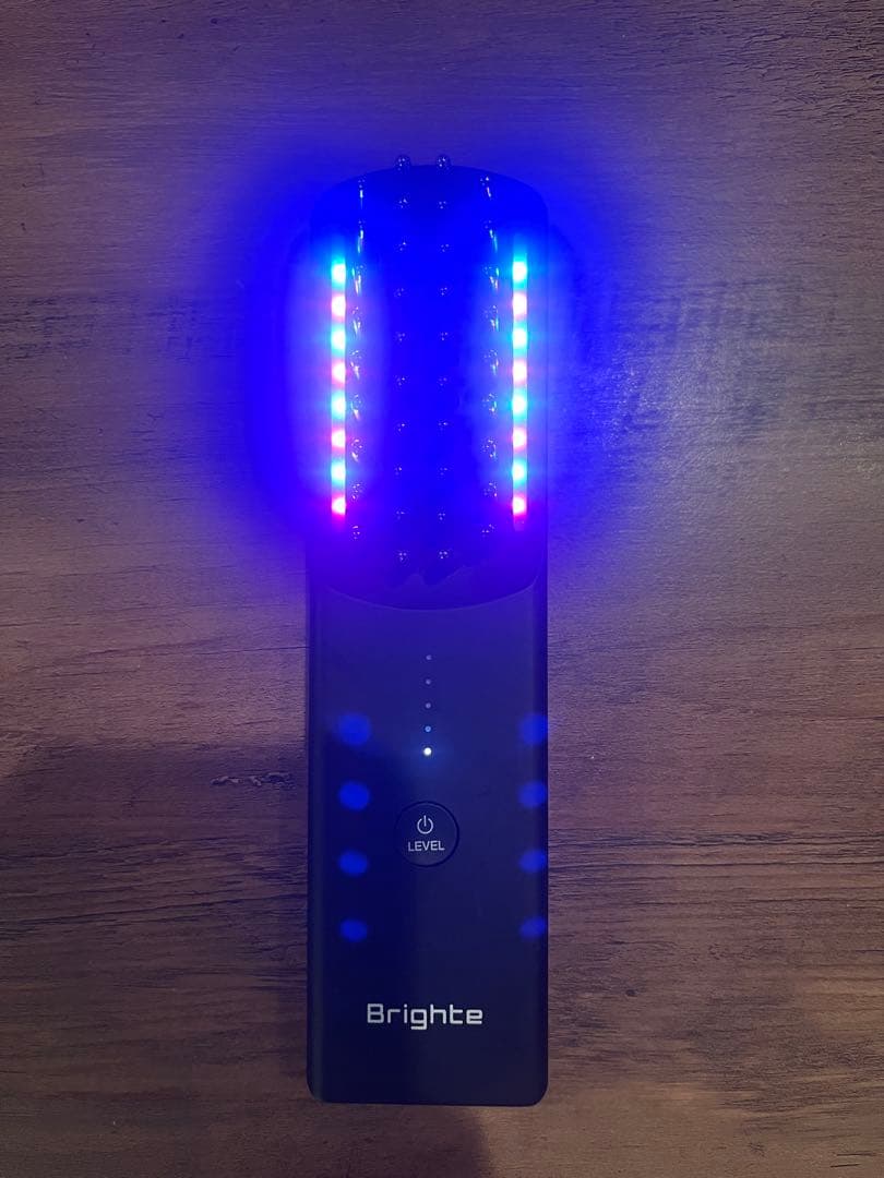 Brighte 美顔器 スカルプブラシ LEDリフトアップ