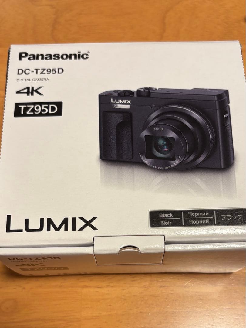 【美品・5年保証付】Panasonic DC-TZ95D デジタルカメラ