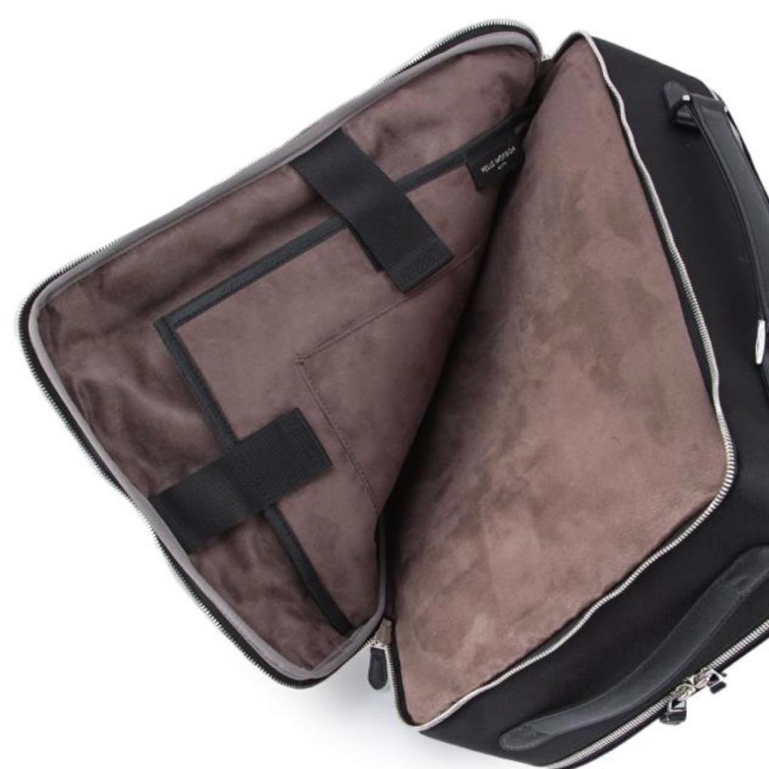 PELLE MORBIDA A4 ビジネスバッグ ブラック