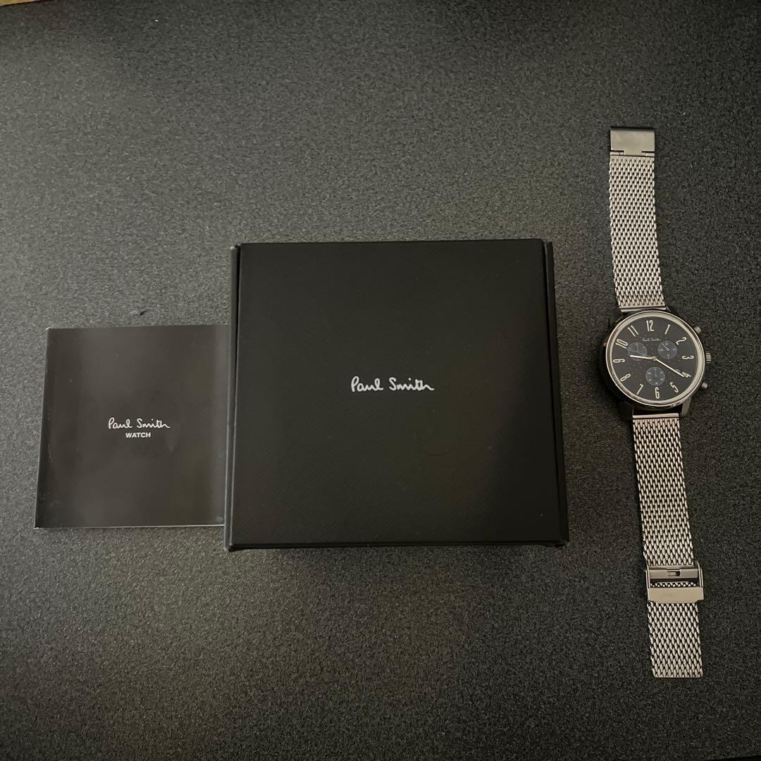 ポール・スミス 時計　メッシュストラップ メンズ