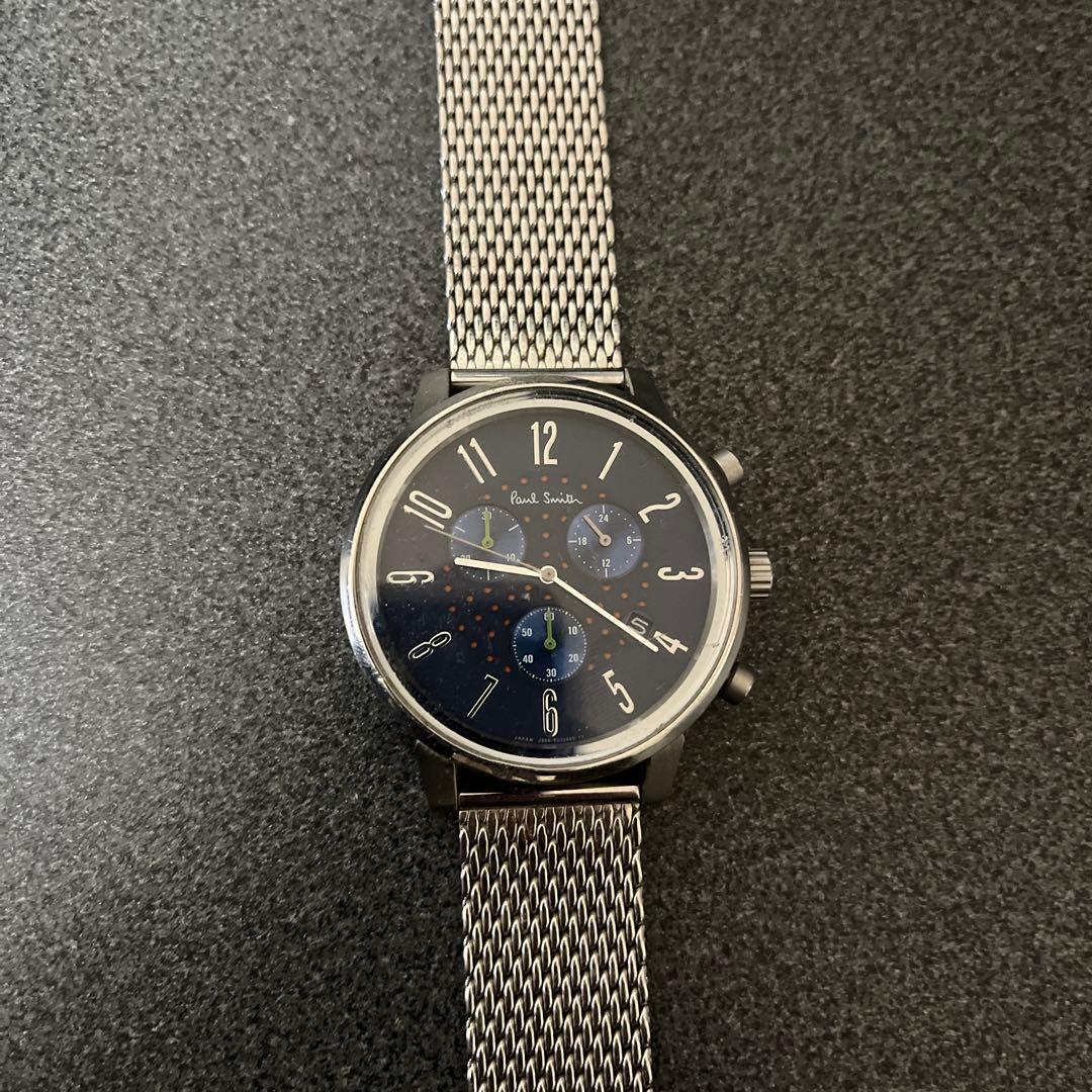 ポール・スミス 時計　メッシュストラップ メンズ