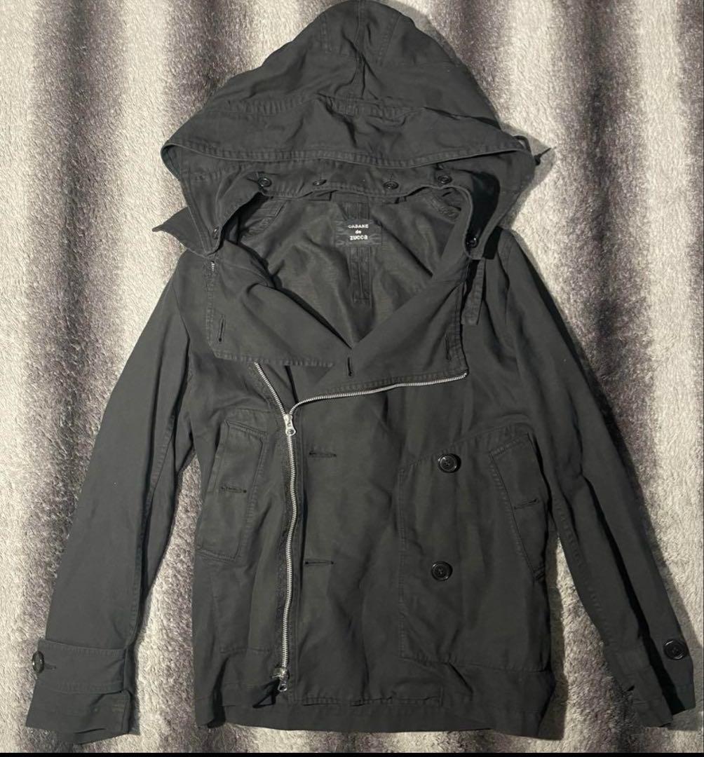 ジャケット・アウター 00s CABANE de ZUCCa Big Hoodie Riders